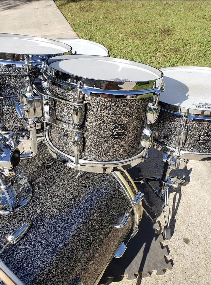 罕见 Gretsch Renown - 特别版 - 蓝色金属 10 英寸/12 英寸/14 英寸/20 英寸 — 第 4/4 张图片