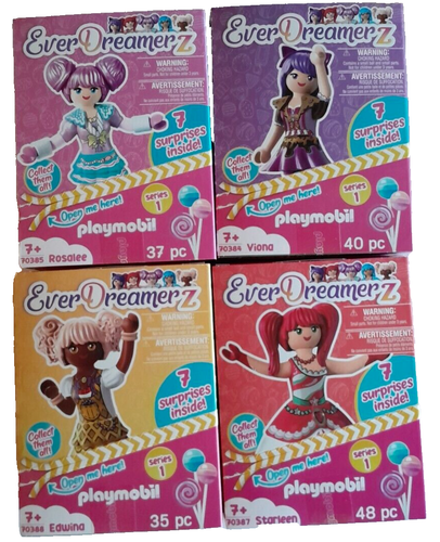 4008789704726 | LOT de 5 Playmobil Everdreamerz Série 2 | 14x18 cm