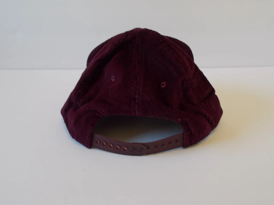 De Colección Parche Minería de Carbón Pana Snapback Sombrero Gorra Lo-Ming Coal Co. Borgoña Foto 4 de 4