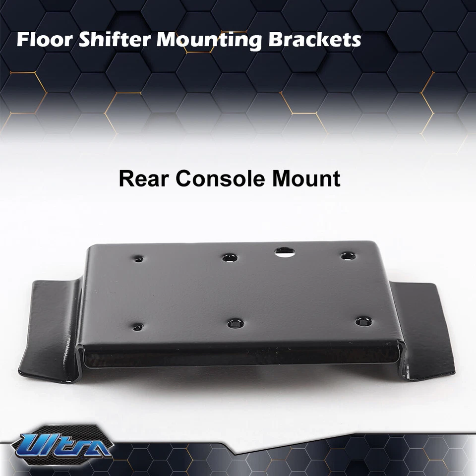 Center Console & Floor Shifter Mounting Brackets Set Fit For 78-88 Cutlass Regal - Image 3 of 4