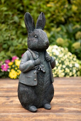 Peter Rabbit Large Resin Statue | Home Garden Ornament Beatrix
