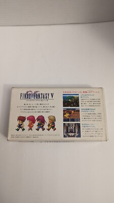 FINAL FANTASY V 5 FF5 Super Famicom Nintendo 2586 sf | eBay