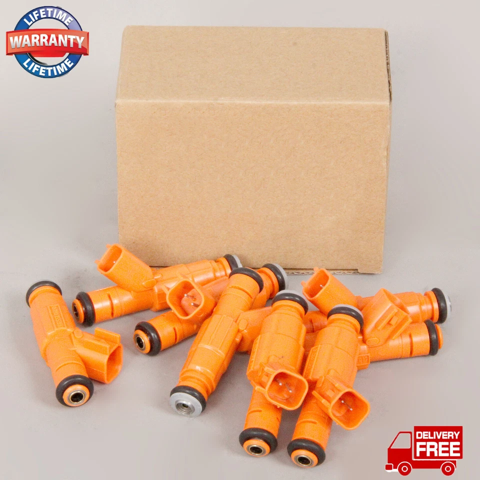 8x Inyectores de combustible 0280155917 para Lincoln Town Car Mercury Grand Marquis 4,6 L Foto 3 de 4