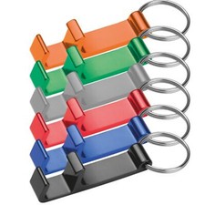 Aluminium Flaschen&ouml;ffner in 6 versch. Farben mit Wunschgravur
