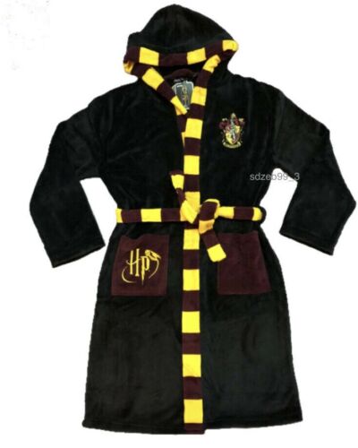 hacha intervalo Inspiración Harry Potter Gryffindor para hombre bata de baño con capucha vestido Primark  suave esponjoso | eBay