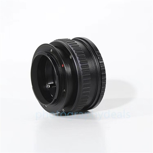 Macro Lens Adapter Focusing Helicoid for Cano FD Lens to Sony E mount Camera - Picture 4 of 6