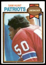 1979 Topps #181 Sam Hunt New England Patriots