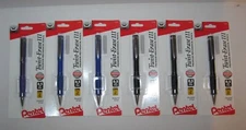 New 6 PENTEL Twist-Erase III Premium Mechanical Pencils 0.5 mm FINE POINT