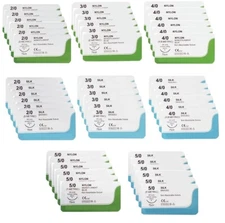Mixed Sterile Sutures 48 Pieces Suturing Practice Kit