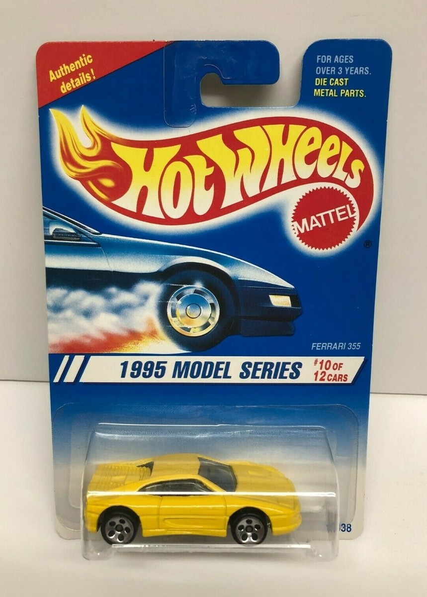 1995 Hot Wheels New Model FERRARI 355 (round spoke variant
