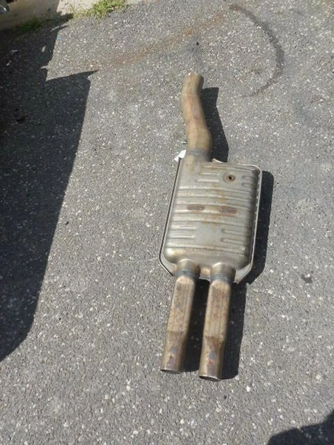 06-08 BMW 750i E65 Exhaust Mid Section Muffler #3 7540643 - Image 3 of 4