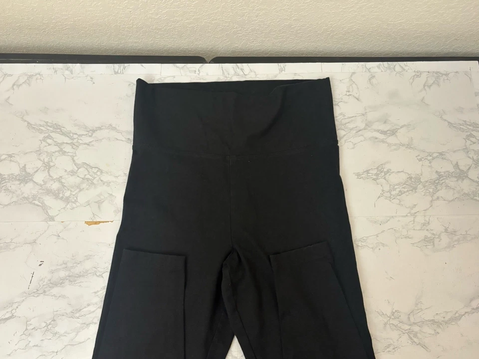Victoria’s Secret Yoga Womens M High Waist Full Length Leggings Black Pants - Image 3 of 4