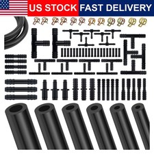 94PCS 5Ft Vacuum Hose Automotive 6 Sizes 3/8 5/16 1/4 3/16 5/32 1/8 Lines 64 24