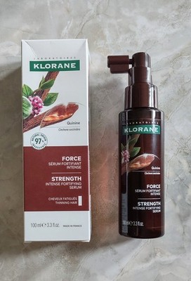 KLORANE Hair Strengthening & Fortifying Serum with Quinine & Biotin 3.3 oz 