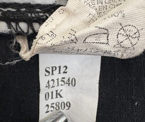 Oakley Cargo Pants Mens 38x30 Black Tactical Pocket Logo Loose Fit - Picture 11 of 12