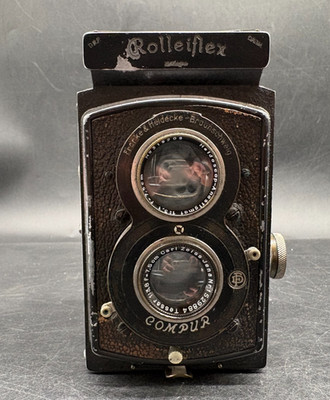 Rolleiflex Standard K2 TLR 6x6 | Tessar 7.5cm f3.8 | Compur | ungeprüft rar