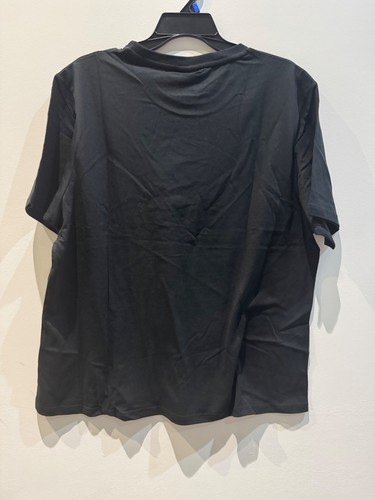 Ellesse black gold logo tee NEW t-shirt size XXL UK size 18-20 BNWT chest 48" - Picture 8 of 8