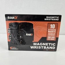 Magnetic Wristband: Hold Screws Nails Drill Bits, 10 Strong Magnets Lightweight