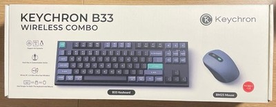 Keychron Tastatur B33 BM25 US Wireless Schwarz Grau Getestet