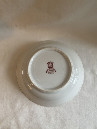 Noritake ANTIQUE FLEUR GOLD NORITAKE 6-1/2” Plate & 5-1/4” Bowl c1920s No37531 - Picture 6 of 12