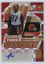 2022 Panini Donruss Elite Turn of the Century Red 16/75 Perrion Winfrey Auto 6f5
