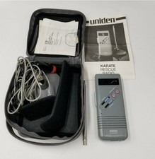 Vintage 1987 Uniden Karate CB Emergency Rescue Radio 40 Channel in Bag