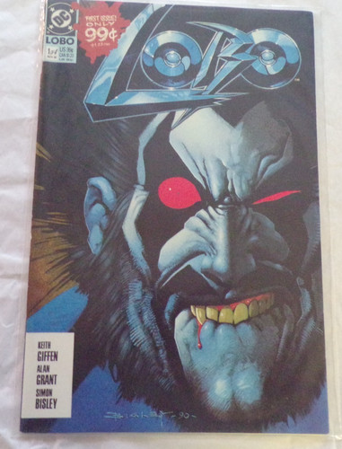 Lobo #1 of 4 Issue Mini-Series~1990~At Least Fine
