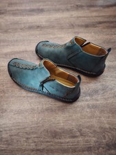 Scarpe da Uomo Fatte a Mano Con Cerniera Stivali uomo antiscivolo e resistenti