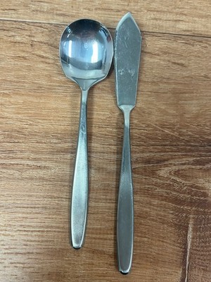 Rhineland Stainless Silverware Butter Knife & Spoon