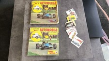 ED DE LA TOUR PANINI LOT 2 ALBUM L' HISTOIRE DE L' AUTOMOBILE INCOMPLET BE