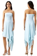 Bec+Bridge Dress Women 10 Dolphin Blue  Elzet...