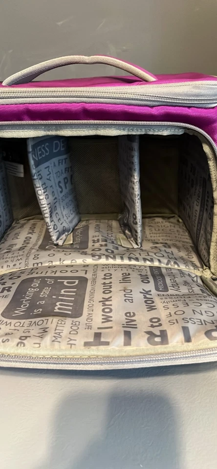 Fitmark Sheild 隔热膳食准备袋 5 隔层 二手状况完好 — 第 3/4 张图片