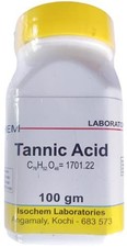 2 Pack Tannic Acid 100g Each 98 Min Assay Total 200g Laboratory Grade