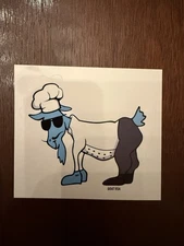 GOAT USA Chef Goat Sticker. Single Sticker. Brand New.