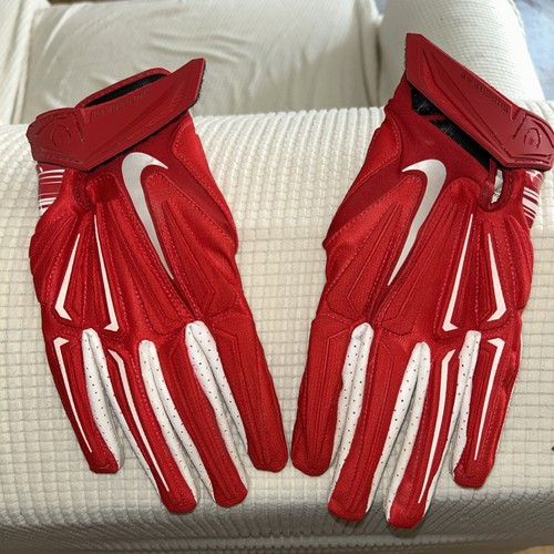 Nike superbad gloves Red & White Gloves XL
