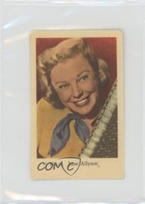 1958 Dutch Gum X Nr Set June Allyson #XNr.25 1md
