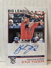 Kyle Tucker 2020 Topps Big League Signed Auto Houston Astros