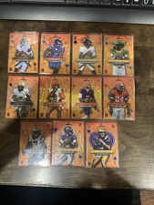 2024 FOOTBALL 5 CARD DRAW STACKED DECK LOT (11)ALL # /5 CARDS 🔥