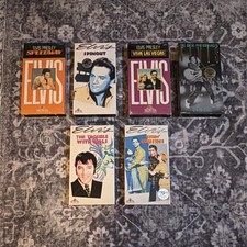 Elvis Presley VHS Tape Lot NTSC MGM/UA Home Video Pop Sub-Genre