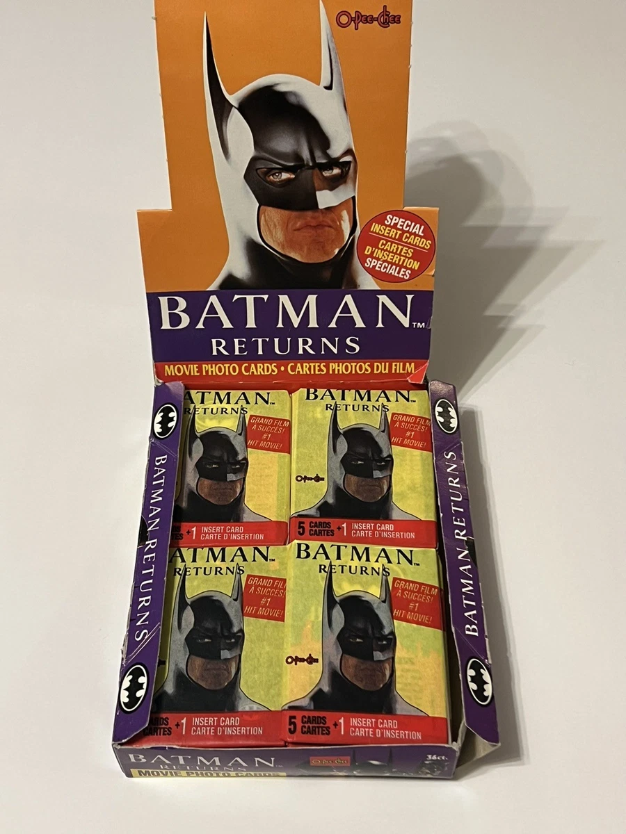 Batman Batman Returns Sealed Non-Sport Trading Card Packs for sale