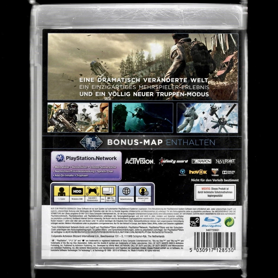 Call of Duty: Ghosts 🤙👻 (Sony PlayStation3, 2013) 🇩🇪🔞 Limitierte Ausgabe - Bild 2 von 2