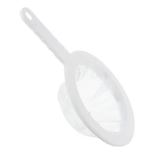 9"x6" 120 Mesh Food Filter Strainer Fine Mesh Sieve Filters Strainers White
