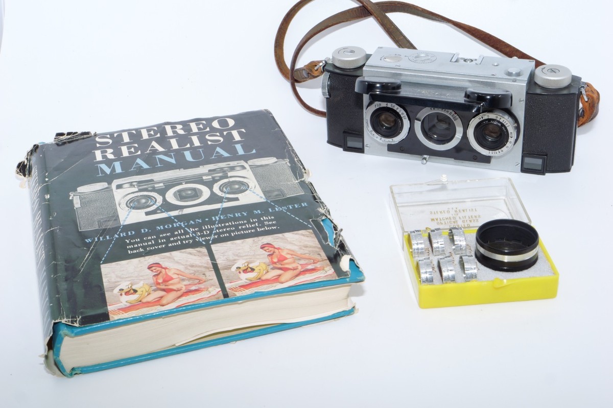 David White Stereo Realist f/2.8 ステレオカメラ Stereo Realist f2.8 35mm Film Stereo Camera by David White