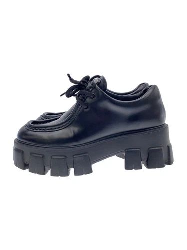Mocassins PRADA 36 noirs occasion