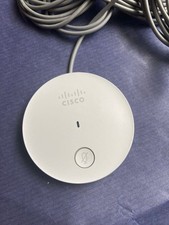 Cisco Table Microphone for Video Conferencing Used Broken 3.5mm Jack Needs Repa