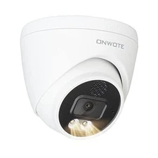  2 Way Audio 4K 8MP PoE IP Camera, AI Human Vehicle Detection Activate Bright 