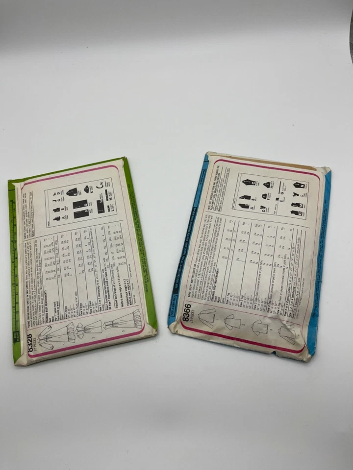 1970's Vintage Simplicity Boys # 8366 Size 12 and Girls # 8328 Size 5/6 & 7/8 - Image 2 of 2