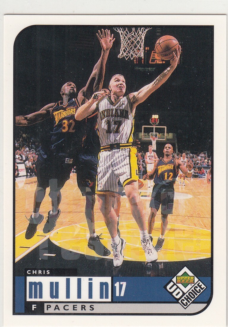 1998-99 Upper Deck UD Choice Parallel Choice Reserve CHRIS MULLIN #60 Pacers