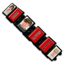 ONE DIRECTION stretchy wristband-one size - official product