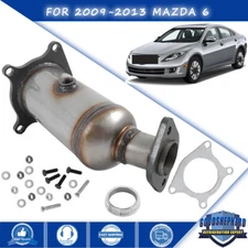 For 2009-2013 Mazda 6 V6 3.7L Rear Right Bank 1 Catalytic Converter w/ Gasket